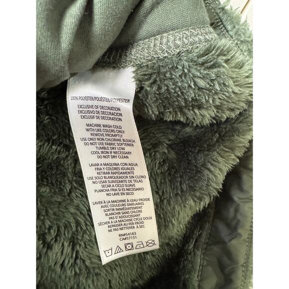 Calvin Klein Performance Women's Sherpa Vest NWT GREEN SIZE S - Picture 8 of 10